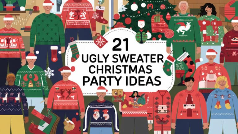 21 Quirky Ugly Sweater Christmas Party Ideas - An Ugly Sweater Christmas Party is a delightful way to infuse humor and festive spirit into the holiday season. These gatherings are a chance to showcase your most outlandish and quirky holiday attire while enjoying the company of friends and family. The tradition has evolved into a beloved cultural phenomenon, where participants don their most creatively hideous sweaters adorned with everything from glitter to jingle bells.