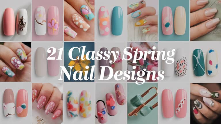 21 Simple Classy Spring Nail Designs - Spring is a time of renewal and vibrancy, making it the perfect season to refresh your nail designs. With flowers blooming and colors becoming brighter, your nails can be a canvas that reflects the beauty and energy of spring. From delicate pastels to bold, eye-catching patterns, there's no shortage of inspiration to draw from the season's lively palette and natural motifs.