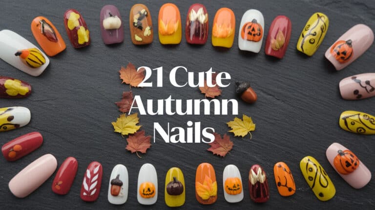 21 Simple Cute Autumn Nails - As the vibrant hues of summer give way to the rich and warm tones of autumn, it's time to transition your nail art to reflect the season's cozy charm. Autumn is a season of transformation, and what better way to embrace it than with a fresh, stylish set of nails that capture the essence of falling leaves, pumpkin patches, and cool, crisp air?