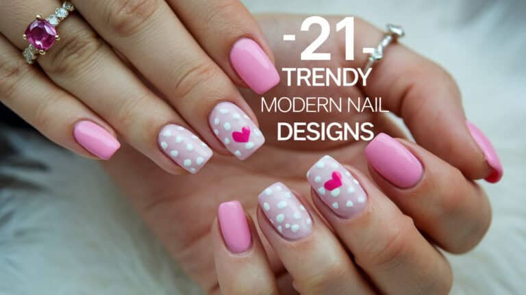 21 Simple Trendy Modern Nail Designs - Nail design has become an essential form of self-expression, allowing individuals to showcase their personality and creativity through intricate and stylish art. Modern nail designs are constantly evolving, incorporating fresh trends and innovative techniques that captivate both enthusiasts and casual admirers. Whether you're looking to make a bold statement or prefer a subtle elegance, the world of nail art offers endless possibilities.