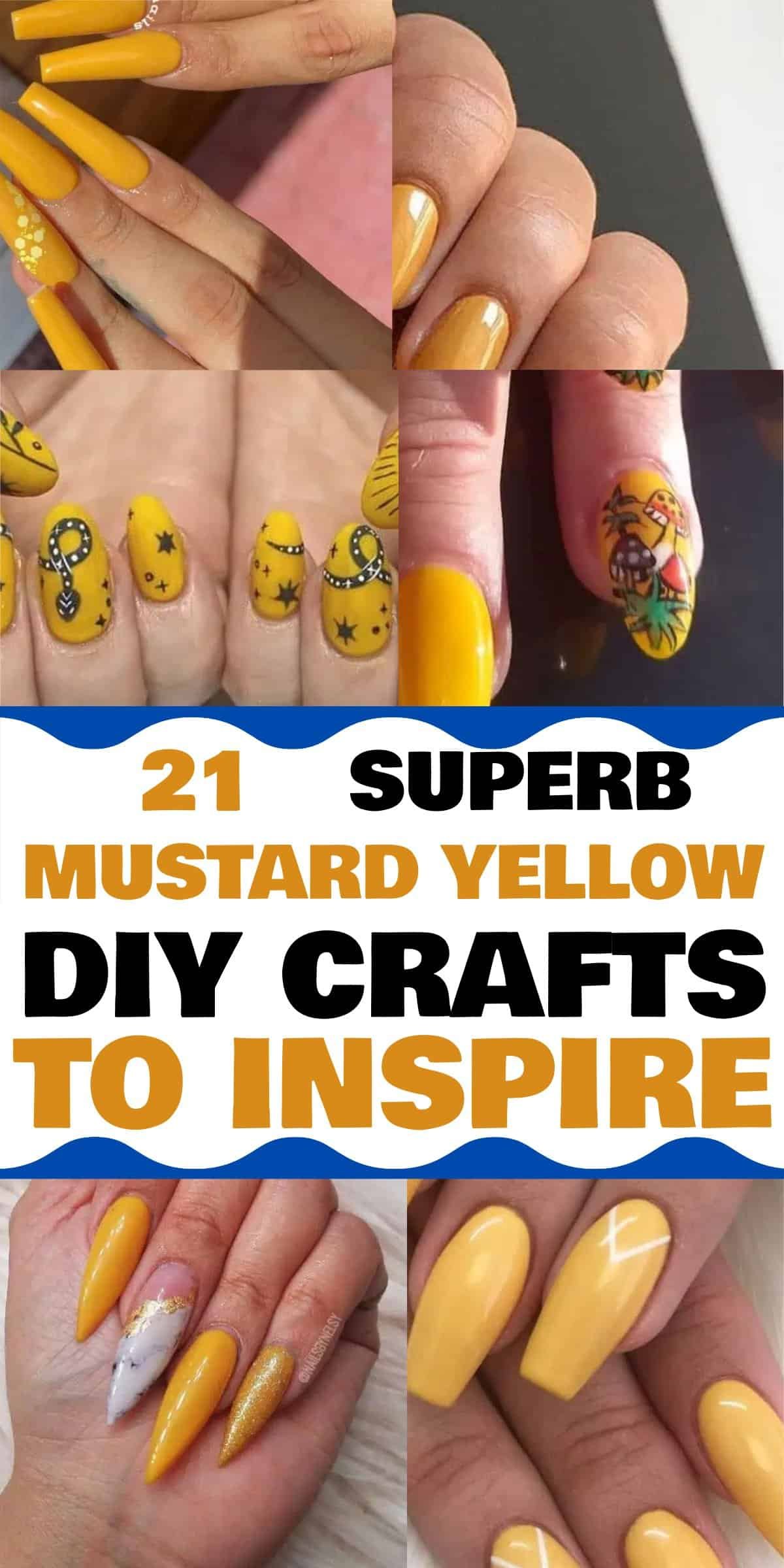 21 Desain Kuku Kuning Mustard yang Sedang Tren - Kuku kuning mustard telah menggemparkan dunia kecantikan, muncul sebagai tren teratas dalam dunia seni kuku. Nuansa berani dan cerah ini telah memikat hati para penggemar mode dan pecinta seni kuku, berkat keserbagunaannya dan cara warna ini melengkapi berbagai warna kulit. Dari panggung peragaan busana hingga feed Instagram, kuku kuning mustard menjadi sorotan, membuktikan bahwa warna ini lebih dari sekadar tren sesaat.