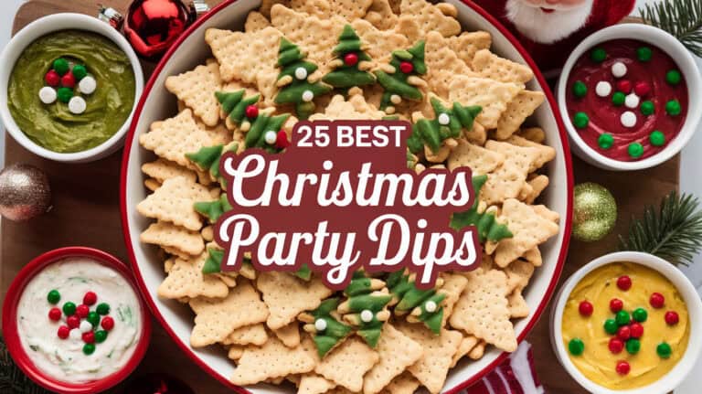 25 Best Christmas Party Dips - Christmas parties are a cherished tradition, bringing together friends and family to celebrate the festive season. One of the highlights of these gatherings is undoubtedly the food, and no Christmas party is complete without a variety of delicious dips. These dips serve as the perfect appetizers, offering a delightful start to the holiday feast and setting the tone for an evening of joy and laughter.