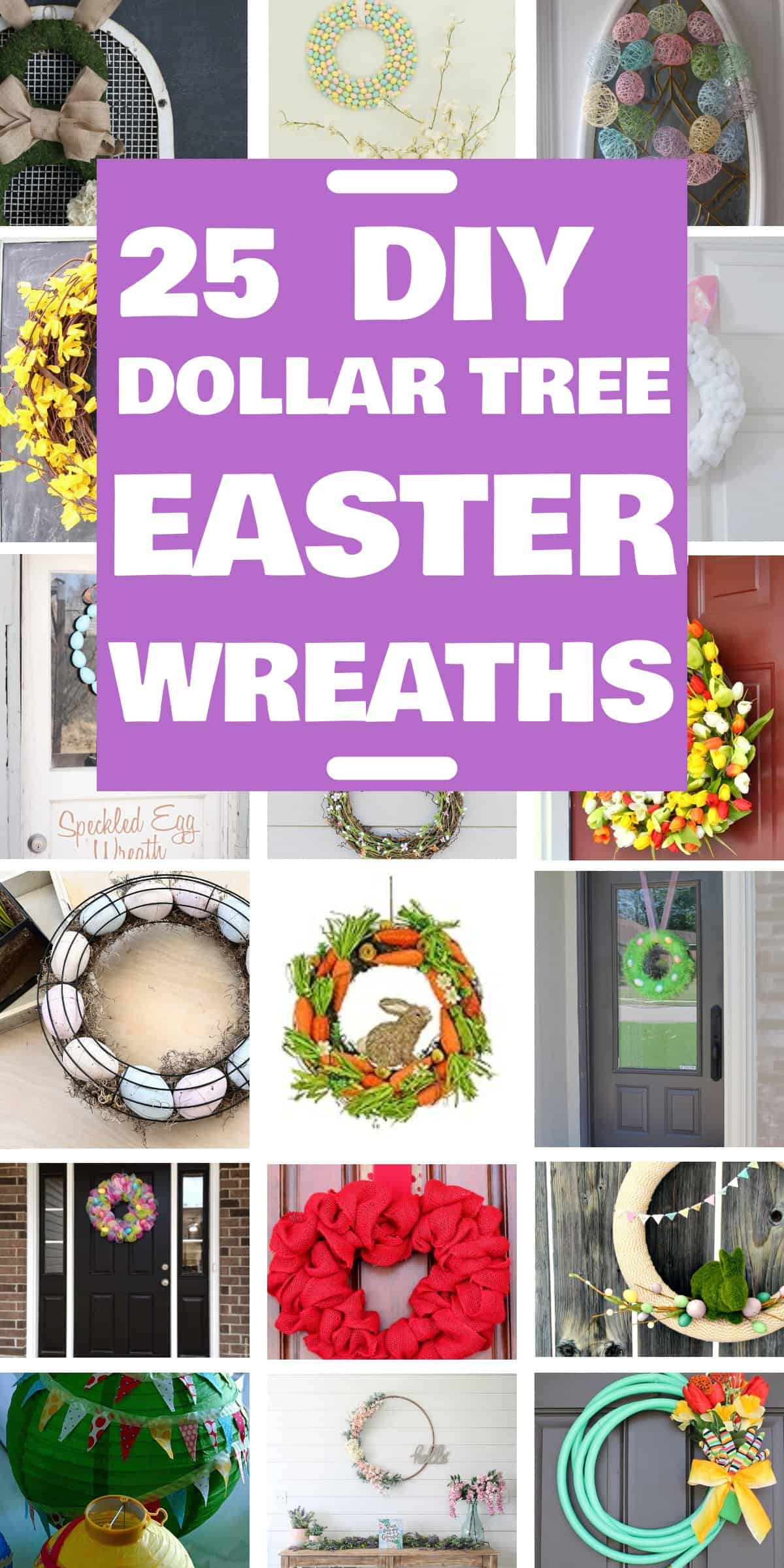 25 DIY Dollar Tree Easter Wreaths for a Festive Spring Decoration - Discover the allure of crafting your own Easter wreaths for the front door with these imaginative Easter wreath decoration concepts! Embrace a variety of styles, including rustic Easter wreaths, Easter egg wreaths, Easter bunny wreaths, and Easter basket wreaths, as well as vibrant spring flower wreaths.