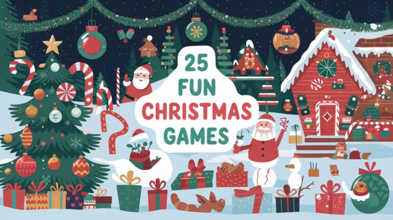 25 Fun Christmas Games - Christmas is a time of joy, laughter, and togetherness, and what better way to bring everyone together than through a collection of engaging and entertaining games? Whether you're planning a cozy family gathering or a lively holiday party, having a variety of Christmas games for both adults and kids can make the celebration even more memorable.