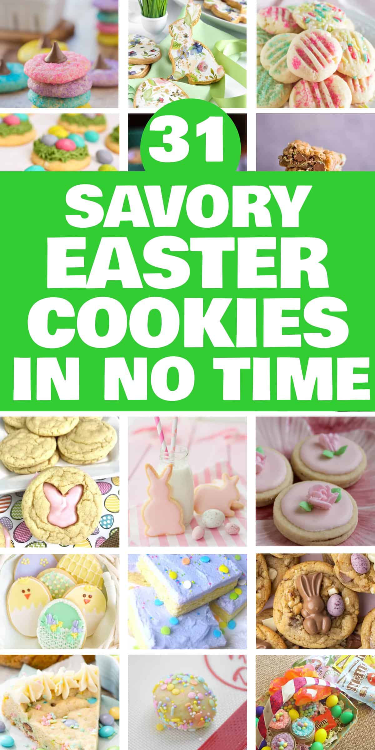 31 Cute Easter Cookies - Delve into the Easter spirit with our simple yet delightful Easter cookies for children! From adorable bunny-shaped cookies to beautifully adorned egg cookies, we offer a variety of recipes that will add a festive flair to your holiday celebration.