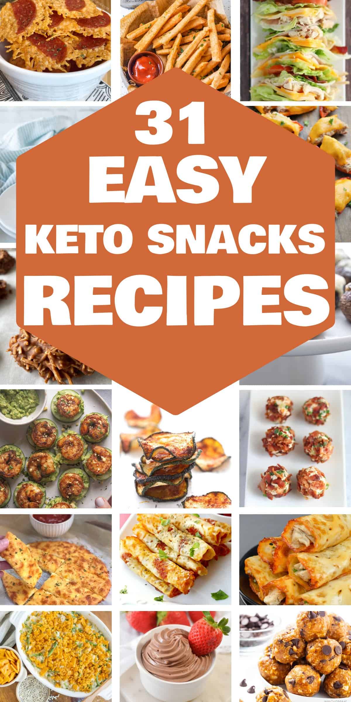 31 Easy Keto Snacks - Finding keto-friendly snacks might pose a challenge, yet employing a touch of ingenuity enables the discovery of myriad satisfying choices to uphold dietary goals. Within this piece, I unveil several beloved keto snacks alongside select recipes for your crafting pleasure.