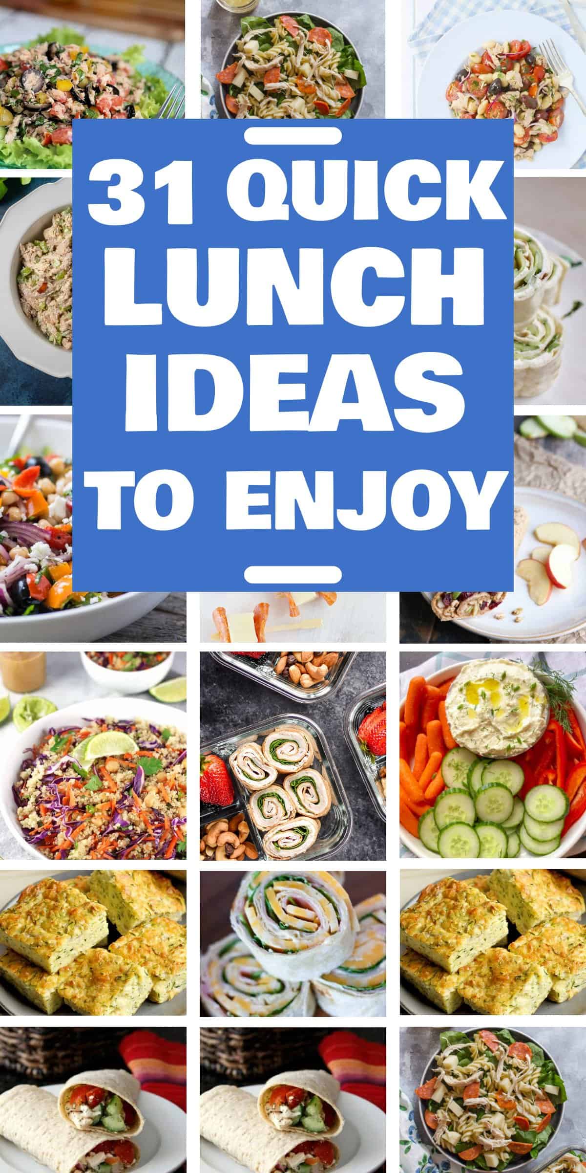 31 Quick Easy Lunch Ideas - In the bustling rhythm of daily life, lunch becomes just another checkbox on our to-do lists. However, it's more than a mere break in the day—it's a chance to recharge, enjoy delicious flavors, and even gather with friends or colleagues. "Lunch Recipes" is your gateway to transforming midday meals from mundane to extraordinary.