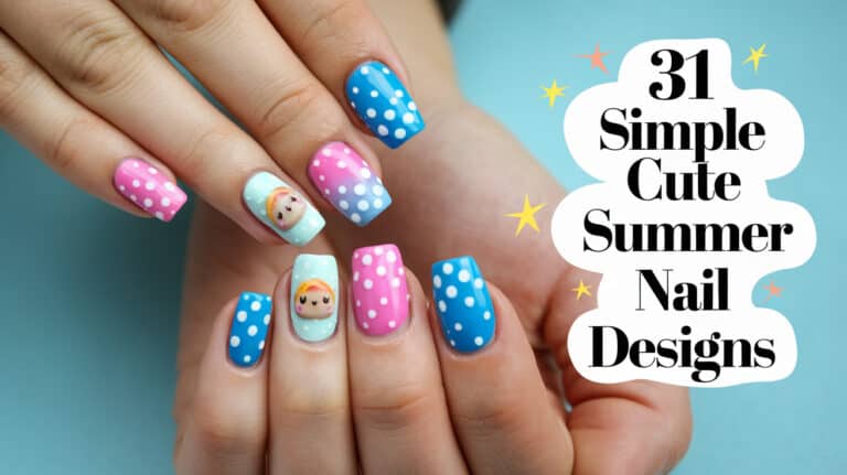 31 Simple Cute Summer Nail Designs - Summer is the perfect time to refresh your look, and what better way to start than with your nails? The vibrant and sunny days of summer inspire a multitude of creative and playful nail designs that capture the essence of the season. From bright neon colors to subtle pastels, summer nail designs can be as bold or as understated as you like.