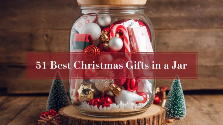 51 Best Christmas Gifts in a Jar - The magic of Christmas lies in the joy of giving, and there’s something uniquely charming about presenting loved ones with thoughtful gifts in a jar. These delightful treasures encapsulate the spirit of the season, offering a blend of creativity and personal touch that store-bought presents lack. From delicious homemade treats to indulgent spa sets, Christmas gifts in a jar bring a sense of warmth and love that’s perfect for the holidays.