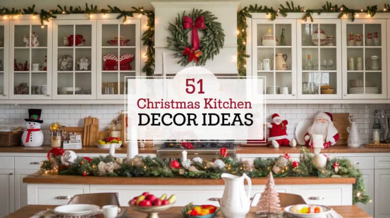 51 Best Christmas Kitchen Decor Ideas - The holiday season is a time when the heart of the home—the kitchen—becomes even more central. As family and friends gather to share festive meals and create lasting memories, the kitchen transforms into a space brimming with warmth and joy. Christmas kitchen decor plays a crucial role in setting the scene, infusing the room with a festive spirit that enhances every culinary adventure and cozy conversation.