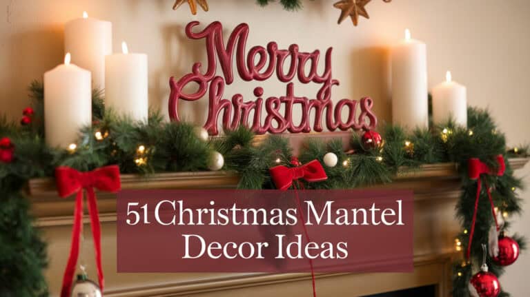 51 Best Christmas Mantel Decor Ideas - Transforming your mantel into a festive focal point is one of the most delightful ways to embrace the spirit of Christmas. The mantel, the heart of the living room, offers a perfect canvas to showcase your holiday creativity and set a warm, inviting tone for your home. Whether you prefer a traditional look with classic red and green accents or a more modern approach with sleek, minimalist touches, the possibilities for decorating your mantel are endless.