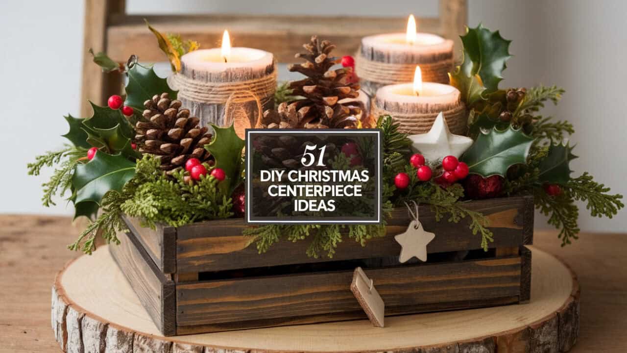 51 Best DIY Christmas Centerpiece Ideas