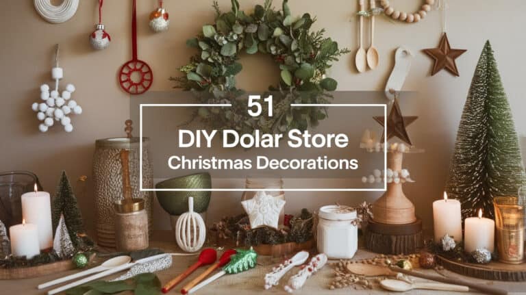 51 DIY Dollar Store Christmas Decorations - The holiday season brings a special kind of magic, and transforming your home into a festive wonderland doesn't have to be expensive. DIY Dollar Store Christmas decorations offer a creative and budget-friendly way to infuse your space with holiday cheer. With a little imagination and some basic supplies, you can craft stunning pieces that capture the essence of Christmas without breaking the bank.