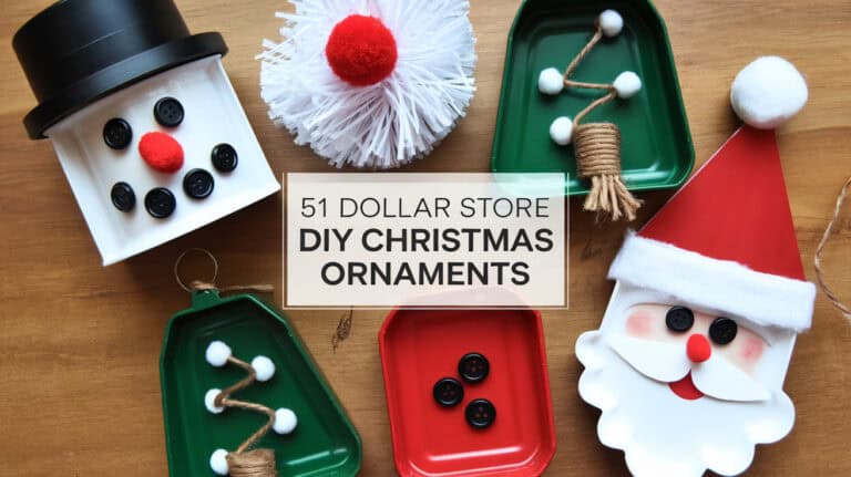 51 Dollar Store DIY Christmas Ornaments - The holiday season is a time for creativity and festivity, where every corner of the home can become a canvas for your decorating dreams. One of the most delightful ways to add a personal touch to your Christmas celebrations is through DIY ornaments. These handmade decorations bring a sense of warmth and individuality to your tree, making it truly unique.