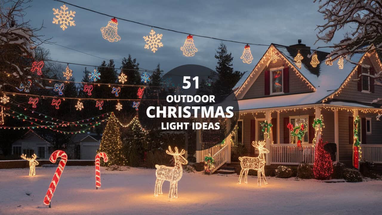 51 Outdoor Christmas Light Ideas