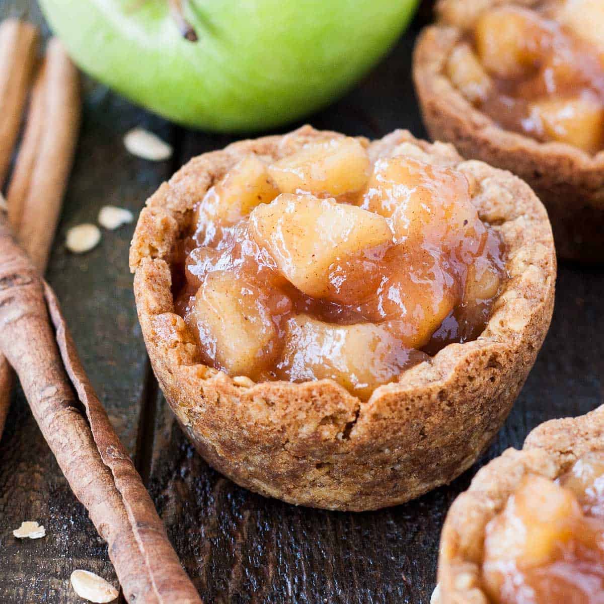 apple crisp cookie cups thumb - As the leaves begin to change and a crisp chill fills the air, there's no better way to embrace the beauty of fall than by diving into the world of autumn baking. The season of harvest brings with it a bounty of flavors that perfectly capture the essence of autumn, from warm spices like cinnamon and nutmeg to the sweet richness of pumpkin and apple.