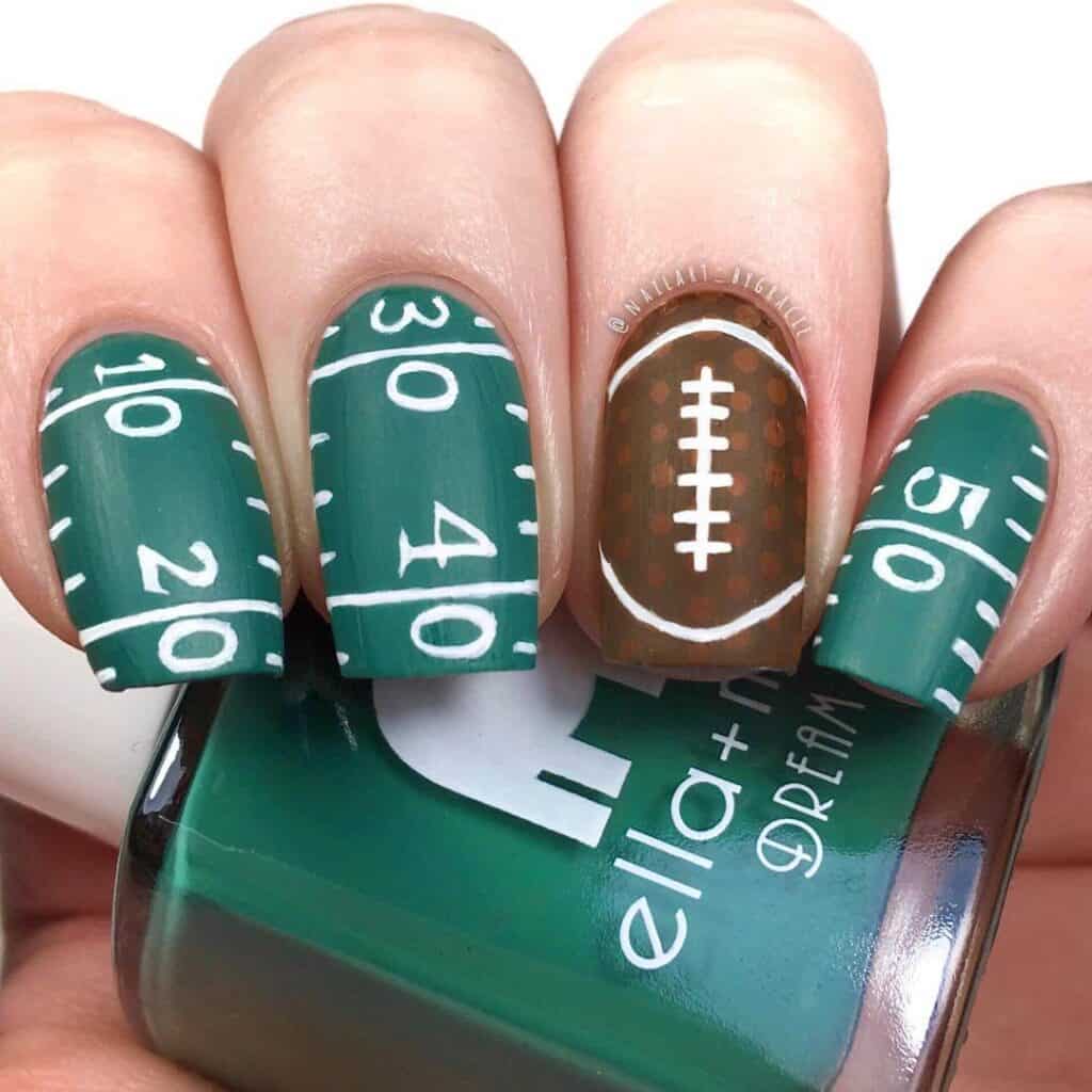 football nails 6