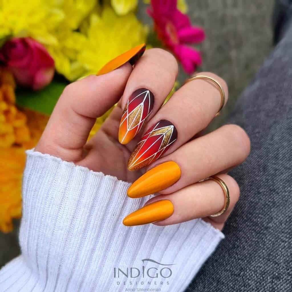 Explore the newest geometric nail art styles. From monochrome geometric designs to geometric acrylic creations, find your inspiration now.