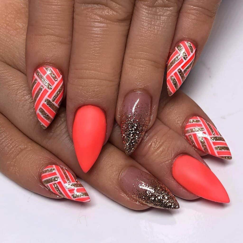 Explore the newest geometric nail art styles. From monochrome geometric designs to geometric acrylic creations, find your inspiration now.