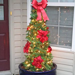 Tomato Cage Christmas Tree