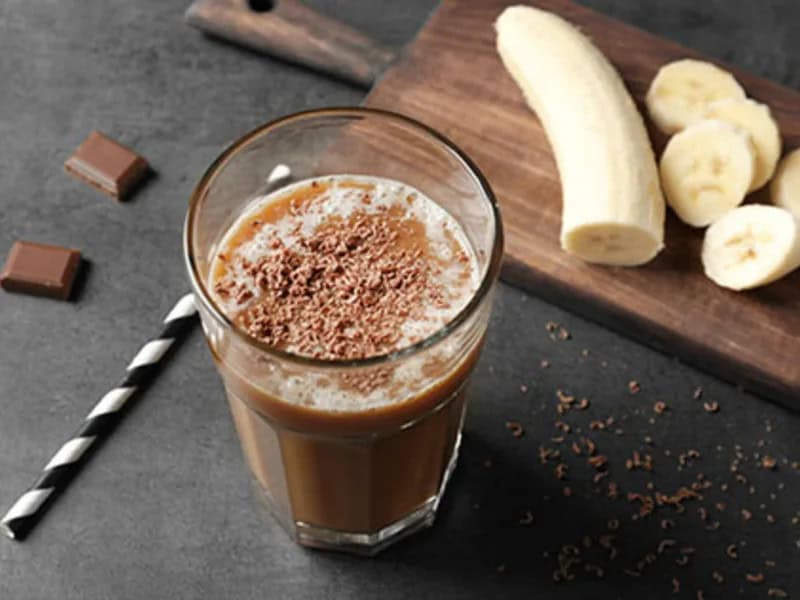 image 247 191 - Time to shake things up when it comes to breakfast! Chocolate Peanut Butter Banana Breakfast Shake is sweet, rich, creamy, and fruity, so it’s healthy without tasting like it’s healthy! It only takes 5 minutes, 6 ingredients, and 3 steps, so you can whip up a Chocolate Peanut Butter Banana Breakfast Shake anytime, without worrying about it clogging up your schedule. It’s just the boost of energy and flavor you need to wake up!