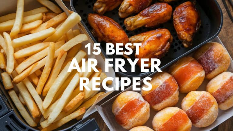 15 Best Air Fryer Recipes - In the ever-evolving world of kitchen gadgets, the air fryer has quickly become a household staple, revolutionizing the way we cook. Whether you’re a seasoned home chef or just starting your culinary journey, the air fryer offers a versatile and healthy alternative to traditional frying methods.