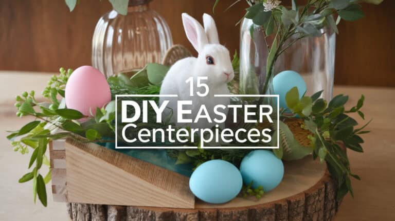 15 Best DIY Easter Centerpieces 1 - Easter is a time of renewal and celebration, filled with the vibrant colors and lively energy of spring. As families gather to mark this special occasion, creating a memorable table setting becomes a central part of the festivities.