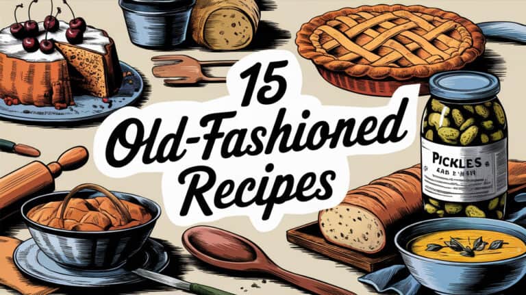 15 Charming Old Fashioned Recipes - Old fashioned recipes have a way of transporting us back to simpler times when meals were made from scratch with love and care. These recipes are more than just food—they are a connection to our past, a reminder of family gatherings, and the comforting flavors that have been passed down through generations.