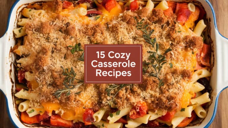 15 Cozy Casserole Recipes - Casserole recipes are a staple in American kitchens, offering a comforting and convenient way to serve up a hearty meal. From classic dishes like mac and cheese casseroles to inventive creations that incorporate seasonal ingredients, these recipes are beloved for their versatility and ease of preparation.