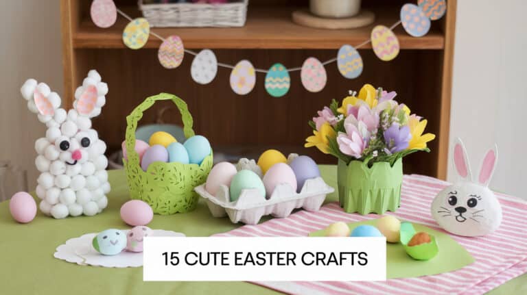 15 Cute Easter Crafts 1 - Easter is a season brimming with creativity and renewal, making it the perfect time for adults to indulge in crafting. Whether you're looking to add a personal touch to your Easter decor, create meaningful gifts, or simply unwind with a creative project, DIY Easter crafts offer an excellent opportunity to express your artistic flair.