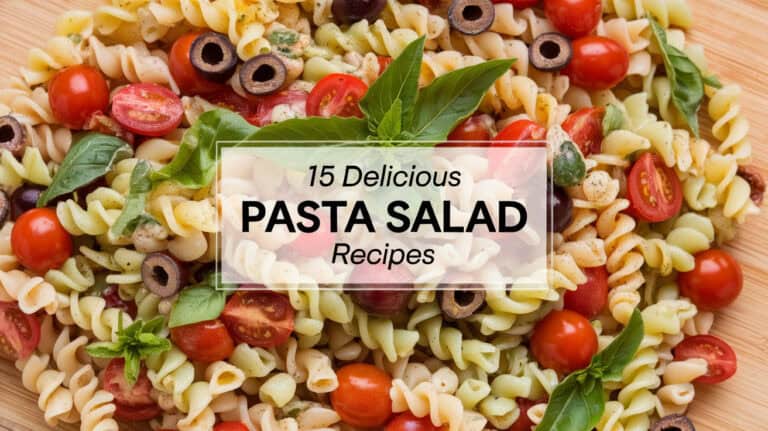 15 Delicious Pasta Salad Recipes - Pasta salad recipes are a perfect choice when you’re looking for a dish that’s both versatile and satisfying. Whether you’re planning a family barbecue, a potluck with friends, or simply need a quick weeknight meal, these pasta salads will bring a burst of flavor to your table.