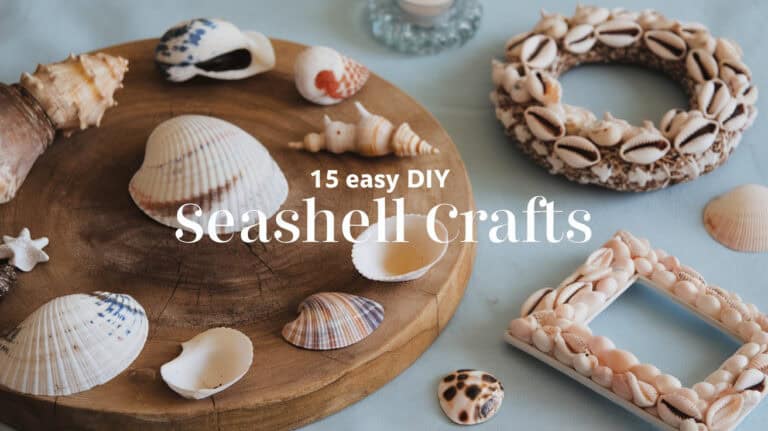 15 Easy DIY Seashell Crafts - There’s something about seashells that captures the essence of the ocean, bringing the calming and refreshing feel of the coast right into your home. Whether you’ve collected them from a memorable beach trip or found them at a local craft store, seashells offer a unique way to add a touch of nature to your decor.