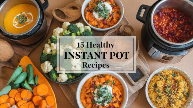 15 Healthy Instant Pot Recipes - Healthy Instant Pot Recipes are a game-changer for anyone looking to maintain a balanced diet while keeping meal prep fast and easy. These recipes not only simplify cooking but also ensure that you're nourishing your body with wholesome ingredients.