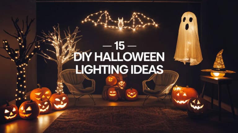 15 Spooky DIY Halloween Lighting Ideas - Transforming your yard into a spooky spectacle for Halloween involves more than just hanging cobwebs and setting out pumpkins. The magic truly comes alive when you incorporate DIY outdoor lighting ideas that captivate and intrigue. Lighting plays a crucial role in setting the mood for Halloween, whether you want to create a chilling atmosphere or an inviting glow that lures guests into your haunted domain.