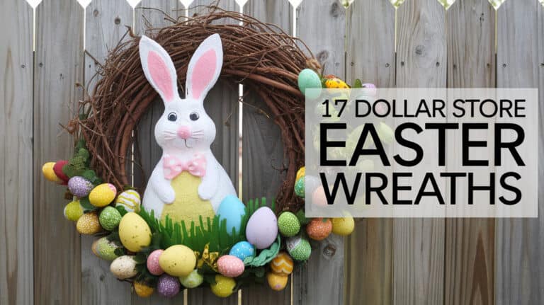 17 Cute Dollar Store Easter Wreaths 1 - Easter is a time of renewal, joy, and vibrant colors, making it the perfect season to refresh your home décor with a touch of whimsy and creativity. What better way to celebrate the arrival of spring than by crafting your own Easter wreaths? Whether you're looking to add a charming accent to your front door or brighten up an interior space, DIY wreaths offer a personalized touch that embodies the spirit of the holiday.