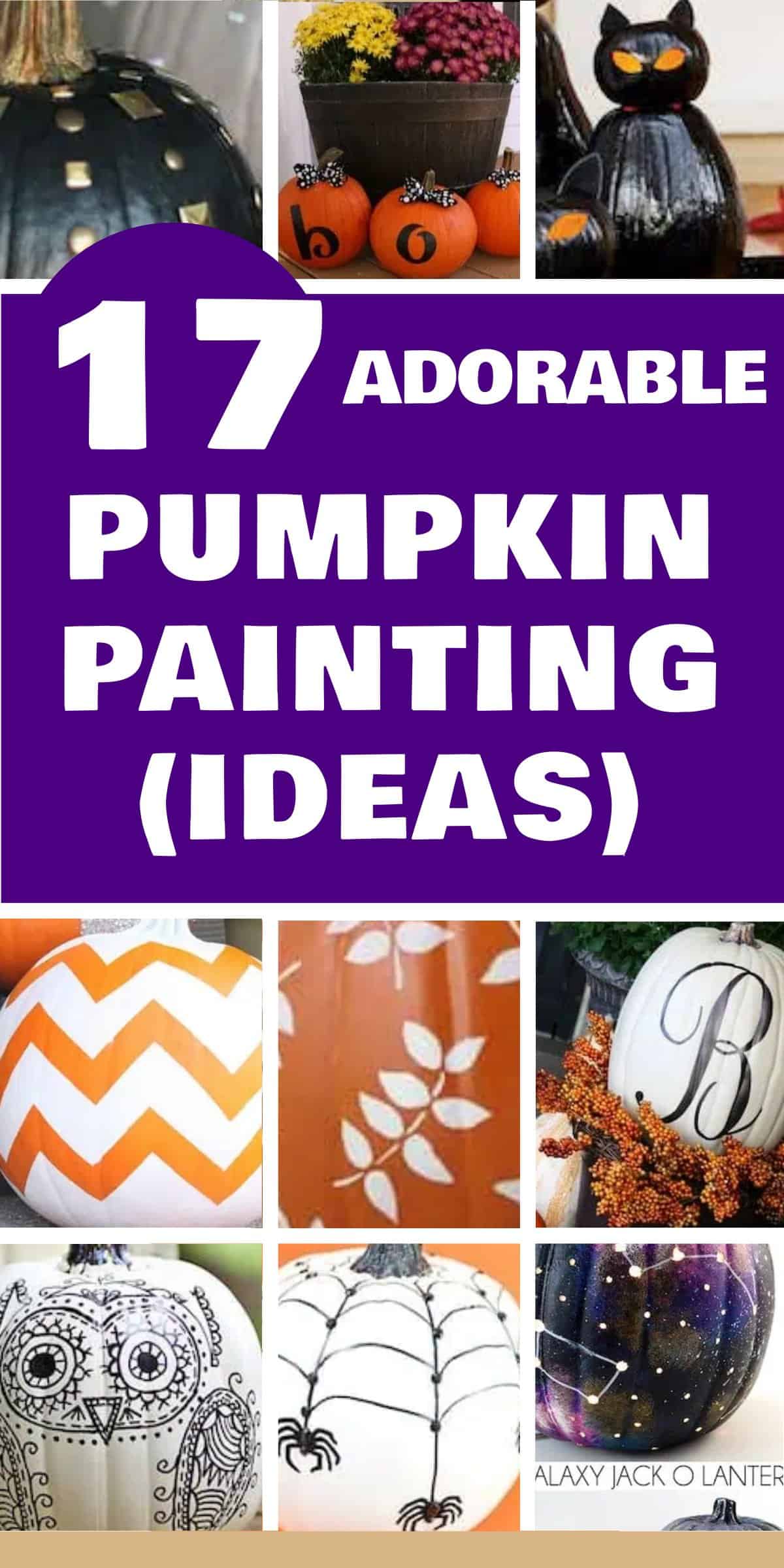 17 Fun Pumpkin Painting Ideas - Pumpkin painting has become a beloved tradition, offering a creative and mess-free alternative to carving. It's an activity that brings families and friends together, fostering creativity while celebrating the season.