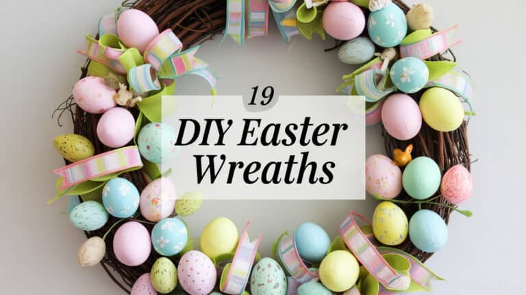 19 Adorable DIY Easter Wreaths 1 - Springtime is a season bursting with renewal and creativity, making it the perfect time to refresh your home décor. Easter wreaths are a charming way to welcome the season, bringing a touch of whimsy and festivity to your front door.