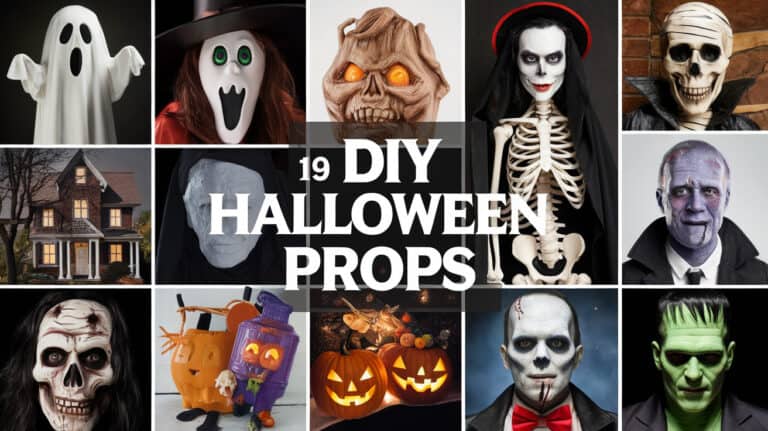 19 Best Halloween Props - Halloween is the perfect time to unleash your creativity and transform your home into a spine-chilling spectacle that captures the essence of the season. Whether you're hosting a haunted house, throwing a festive party, or simply looking to impress trick-or-treaters, the right DIY Halloween props can elevate your décor from ordinary to extraordinary.