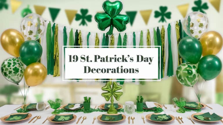 19 Best St. Patricks Day Decorations - As the world gears up to celebrate St. Patrick's Day, there’s no better way to immerse yourself in the festive spirit than by transforming your home into a haven of green, gold, and shamrocks. Whether you're planning a party or simply want to bring some Irish luck into your everyday surroundings, DIY St. Patrick's Day decorations offer a unique way to express your creativity while honoring this cherished holiday.