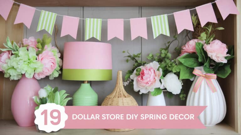 19 Charming Dollar Store DIY Spring Decor - As the first hints of spring begin to appear, there’s a natural desire to refresh and renew the spaces around us. What better way to embrace the season’s vibrant energy than by transforming your home with charming and budget-friendly decor? With just a few simple items from your local Dollar Store, you can create stunning spring decorations that bring the beauty of the outdoors into every corner of your home.