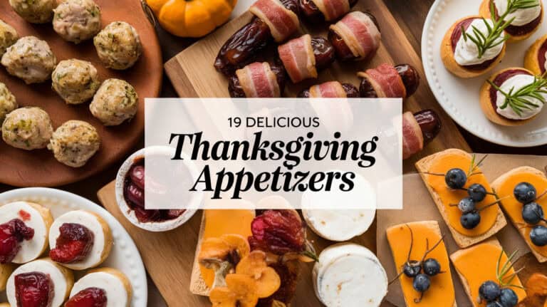 19 Delicious Thanksgiving Appetizers - Thanksgiving is a time for family gatherings, heartfelt gratitude, and of course, an incredible spread of delicious food. As you prepare to welcome loved ones into your home, the first impression your guests will get of your holiday feast starts with the appetizers.