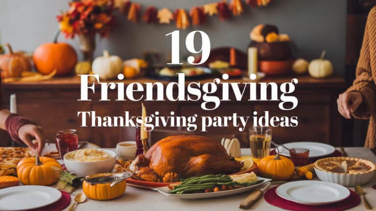 19 Fun Friendsgiving Thanksgiving Party Ideas - Thanksgiving is a time of gathering, gratitude, and, of course, celebration. As the holiday season approaches, thoughts turn to how best to bring family and friends together for an unforgettable Thanksgiving party.