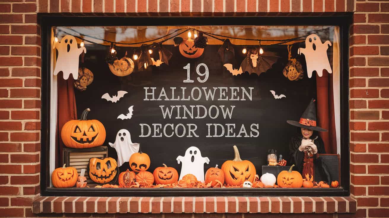 19 Spooky Halloween Window Decor Ideas - Halloween is a time when creativity and imagination come alive, turning ordinary homes into spooky wonderlands filled with mysterious allure. Among the many ways to transform your home for the season, DIY Halloween window décor stands out as a perfect opportunity to showcase your artistic flair. Whether you're aiming for ghostly elegance or whimsical charm, the windows of your home can become an eye-catching canvas for your Halloween spirit.