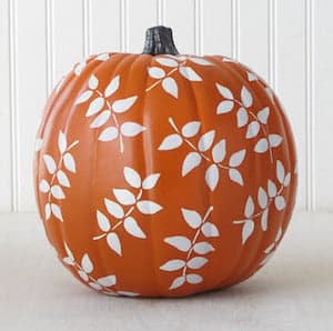 Falling Leaves Pumpkin