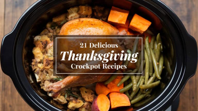 21 Delicious Thanksgiving Crockpot Recipes - Thanksgiving is a time for family, gratitude, and of course, a bountiful feast. But preparing such a grand meal can feel overwhelming, especially when you're juggling multiple dishes at once.