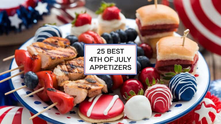 25 Best 4th of July Appetizers - As summer heat begins to rise, the excitement of the 4th of July is just around the corner. This beloved holiday isn't just about fireworks and parades—it's also about gathering with friends and family to enjoy some of the most delicious appetizers that celebrate the spirit of independence.