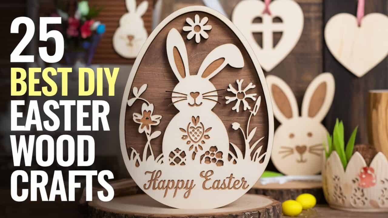 25 Best DIY Easter Wood Crafts