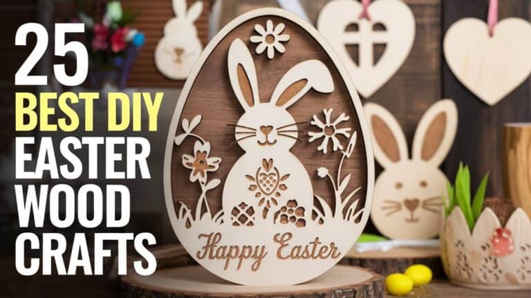 25 Best DIY Easter Wood Crafts - As Easter approaches, the desire to infuse your home with festive charm leads to a creative exploration of DIY projects. One of the most versatile and rewarding materials for crafting is wood, offering a natural and rustic appeal that perfectly complements the season.