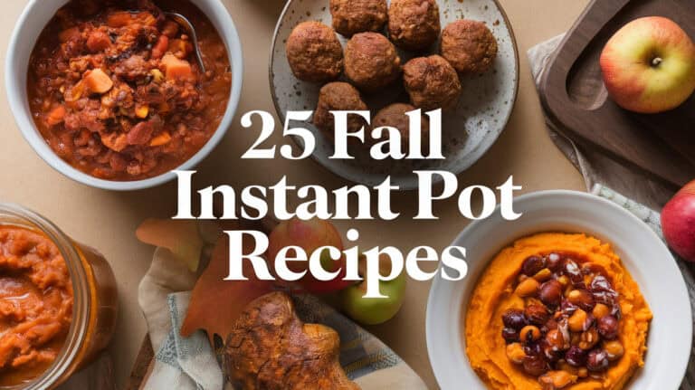 25 Best Fall Instant Pot Recipes - The arrival of fall brings with it a symphony of rich colors, crisp air, and a desire for heartwarming meals that capture the essence of the season. As the leaves turn to shades of red, orange, and gold, our cravings shift to the comforting flavors of harvest-inspired dishes.