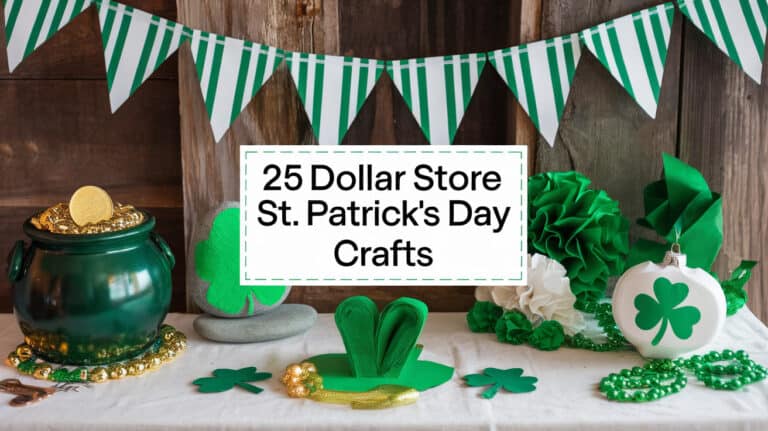 25 Dollar Store St. Patricks Day Crafts - St. Patrick’s Day is a time to celebrate luck, joy, and the vibrant spirit of Irish culture. What better way to immerse yourself in the festivities than by creating unique crafts that capture the essence of the holiday? When it comes to crafting on a budget, the dollar store is a treasure trove of possibilities.